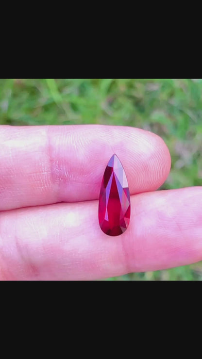 4.01 Carats GRS Certified Unheated Natural Ruby